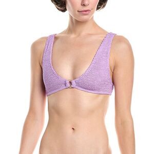 Bond-Eye Swim Womens  Ring Scout Crop Bikini Top, Purple
